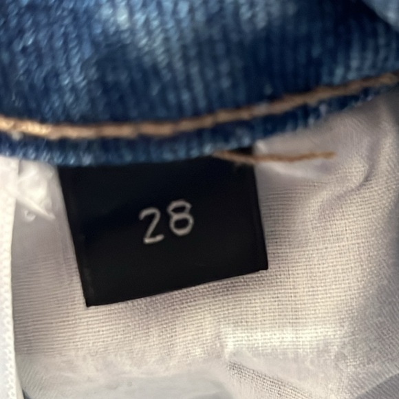 FLYING MONKEY Ultra High Rise Straight Jeans Size 28 - Picture 6 of 9